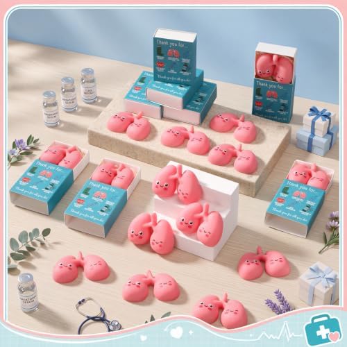48 Sets Respiratory Care Week Appreciation Gifts for Respiratory Therapist