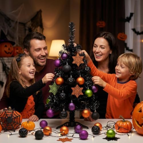 Valery Madelyn 50ct Halloween Ornaments Tree Decorations Indoor 2 Inch
