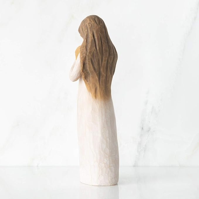 Willow Tree Ever Remember, A Flame Continues to Glow, Safe Within, A Gift to Express Sympathy, Comfort, Remembrance, Bereavement and Healing, Sculpted Hand-Painted Figure