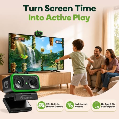 Motion Video Gaming Console, Active Play System for Kids Ages 3-7