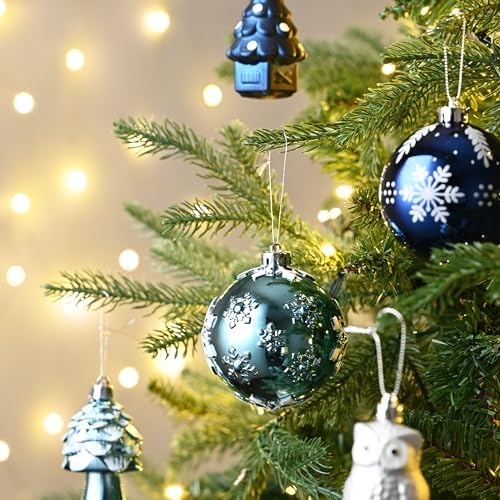 Valery Madelyn 80ct Christmas Tree Decorations Ball Ornaments Set