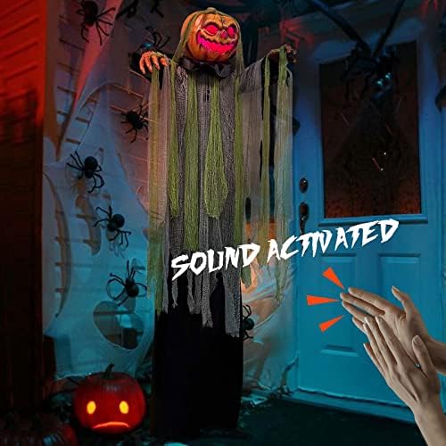 6 Ft Animated Halloween Root of Evil Prop, Halloween Decorations Outdoor
