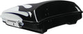 5.5" Razor Motorcycle Trunk W/Latch Key Fit For Harley 2014-2025 Touring CVO Road King Street Glide Electra Glide Ultra Limited Pack White Amethyst Black Licorice Flames