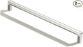 khtumeware 2 Pack 12 inch(305mm) Hole Center Polished Nickel Cabinet Pulls Solid Heavy-Duty Square Cabinet Handles Drawer Pulls Kitchen Cabinet Hardware Kitchen Handle