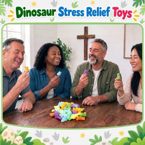 Thenshop 30 Pcs Dinosaur Balls 15 Assorted Styles
