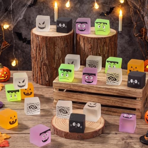 Thenshop 120 Pcs Halloween Ice Cube Balls Bulk Party Favors 6 Designs