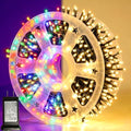 Pooqla 1000 LED Color Changing String Lights with Remote, 328 ft