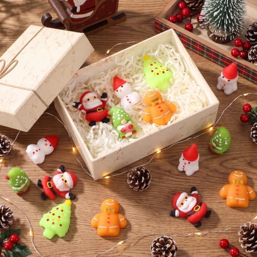 Thenshop 20 Pcs Christmas Soft Ball Bulk Gift Holiday Party Favor 5 Styles