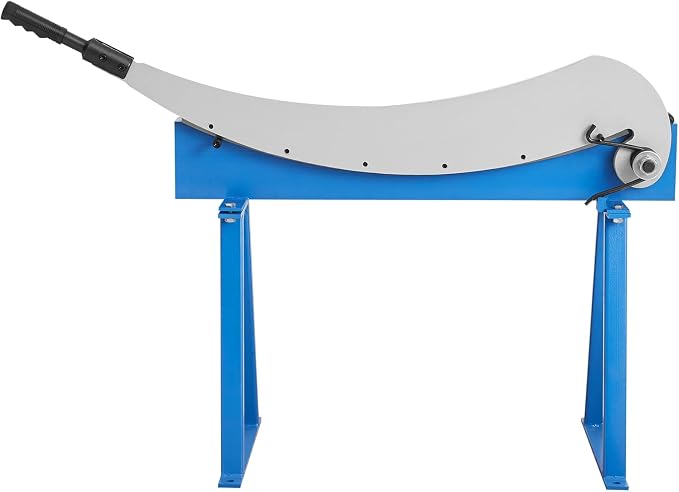 VEVOR Hand Plate Shear, 31.5 in Max Cutting Length, Manual Sheet Metal Shear Machine, Benchtop Cutter with T10 High-Hardness Blades, Q235 Material, for Cutting Large Metal Sheets Steel Aluminum Copper