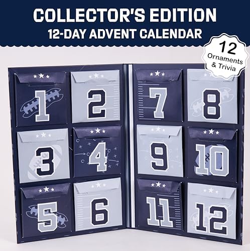 Penn State Nittany Lions 12-Day Ornament Advent Calendar Football PSU Gift