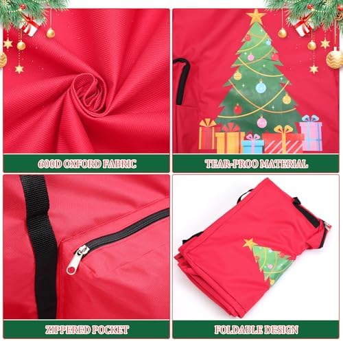2 Pcs Christmas Tree Storage Bag for 9 ft Xmas Tree