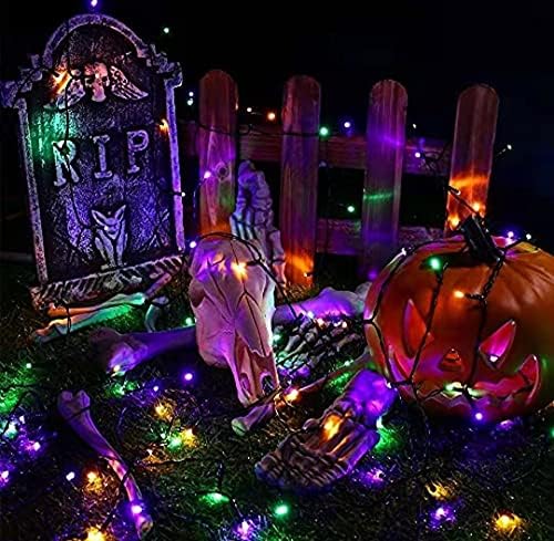 OZS Connectable 2-Pack 164Ft 400LED Christmas String Lights, Multicolor