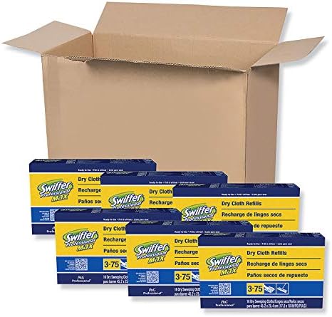 Swiffer Max Refill Cloths, 17-3/4w, 16/box