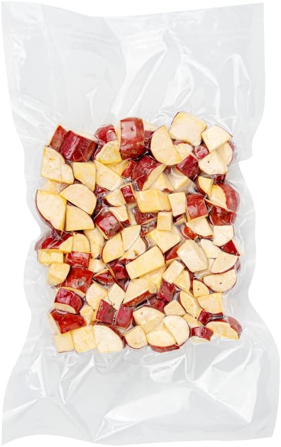 Restaurantware Fresh Hero 18 x 10 Inch Vacuum Sealer Bags, 1000 Food Storage Bags - 3 mil Thick, Microwavable, Clear Plastic Sous Vide Bags, Freezable, For Storing Food Or Sous Vide Cooking