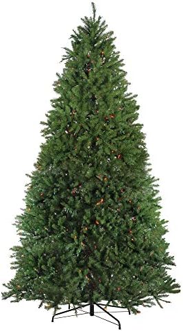 14' Pre-Lit Full Northern Pine Artificial Christmas Tree - Multi-Color Lights