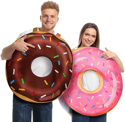 Marsui 2 Pcs Couple Halloween Food Costumes Cosplay for Adult