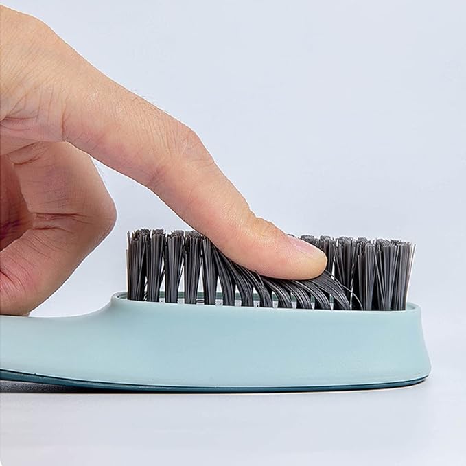 1pc Shoe Cleaning Brush Plastic Clothes Scrubbing Household Tool Supplies