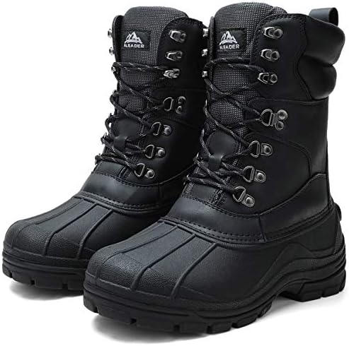 ALEADER Men's Waterproof Winter Snow Boots Thinsulate