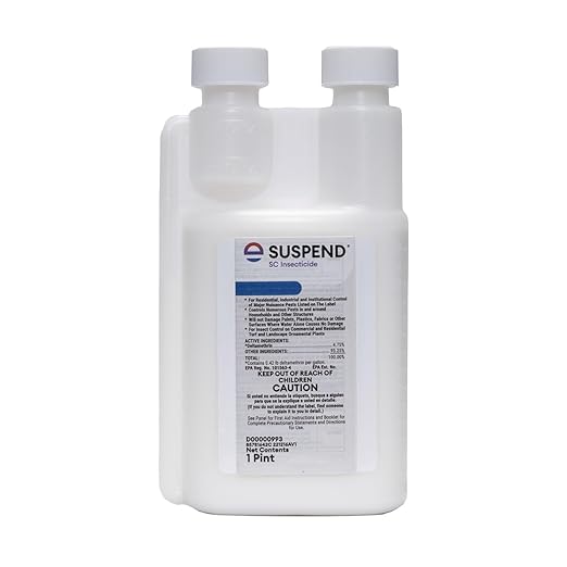 Suspend SC Insecticide 16 oz | Indoor/Outdoor Perimeter Pest Control | Deltamethrin Insecticide Concentrate | Controls Ants, Spiders, Cockroaches, and Other Common Crawling Insects | Long Residual