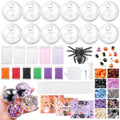 DIY Stress Ball Making Kit 12 TPR Round Skins (Halloween Theme)