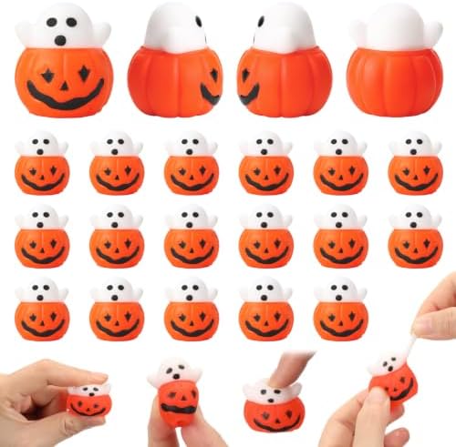 Thenshop 20 Pcs Halloween Pumpkin Ghost Trick or Treat Party Favors