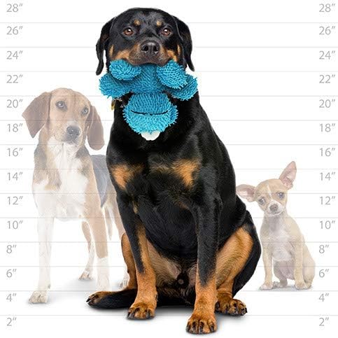 MIGHTY® 2 Pack Microfiber Medium Monster Dog Toys | Ultra Durable Plush Toy with Multiple Layers & Reinforced Seams , Washable and Floats , Mighty® Construction
