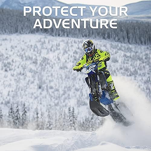 Caliber TraxGrabber Snowmobile Trailer Traction System – Easy Loading, 4-Pack