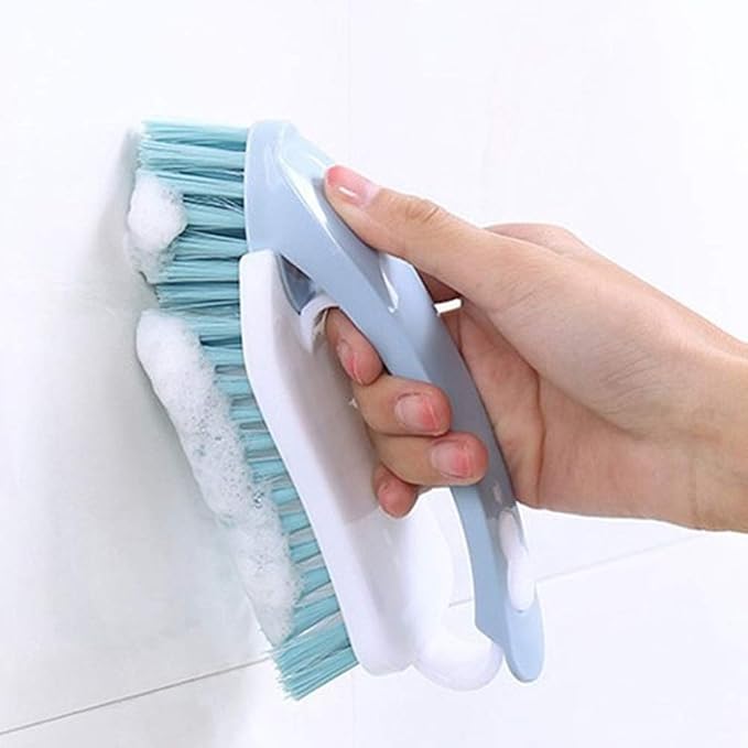 Multi-Functional Laundry Tool Sneaker Shoes Cleaning Boot Brushes Cleaner 2 in 1 Home Plastic Scrubbing Brush