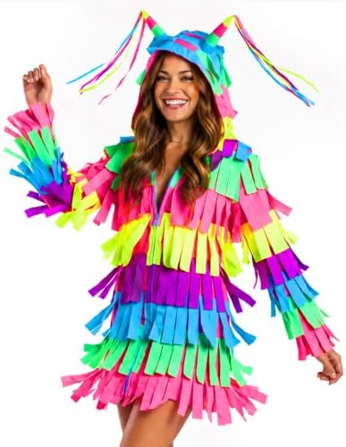 Tipsy Elves Women's Halloween Costume - Hooded Long Sleeve Dress