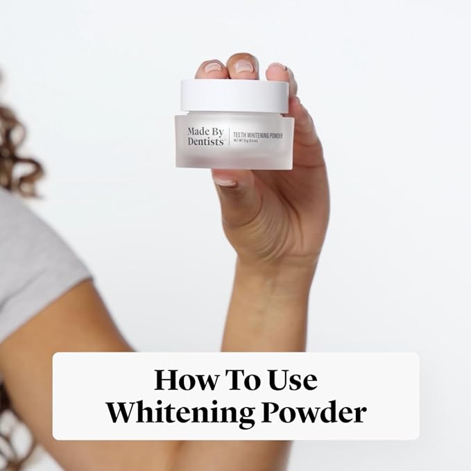 Whitening Powder + Ultra Whitening Toothpaste – Complete Whitening Bundle for Sensitive Teeth with Hydroxyapatite Fluoride & Hydrogen Peroxide – ADA Approved, Non-Abrasive & Vegan