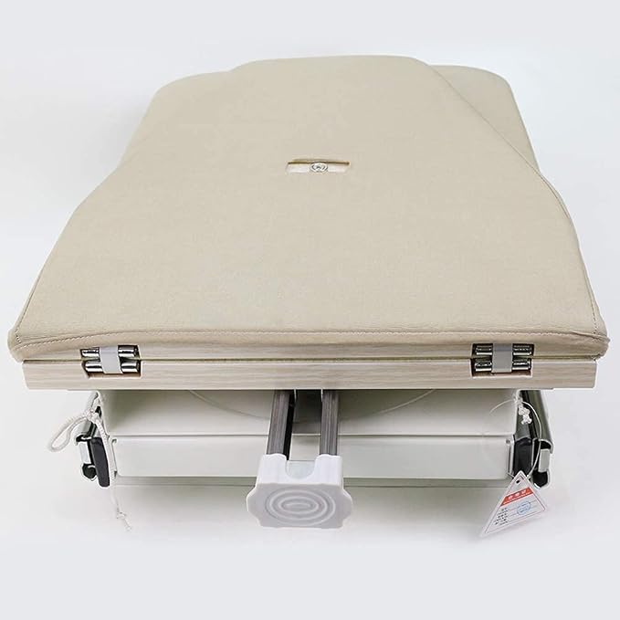 Hiding Ironing Board Foldable Ironing Station in Cabinet for Apartment & Small Room | Sturdy Folding Board, Easy-Release Lever 11.8 (W) x 5.5 (H) x Length 16.9 (L) White