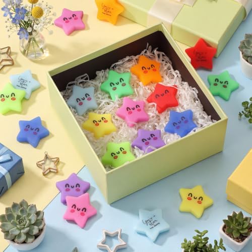 Thenshop 27 Pcs Star Balls Bulk Support Gifts Positive Party Favors