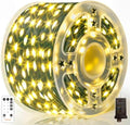 1200 LED Christmas Lights 394 FT Warm White Outdoor Remote Plug