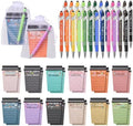 24 Set Employee Appreciation Gifts Bulk Team - 24 Pack Coffee Cup Notepad+24 Ballpoint Pens+ 24 Drawstring Gift Bags, Bulk Gifts for Coworkers/Staffs/Teachers/Christmas