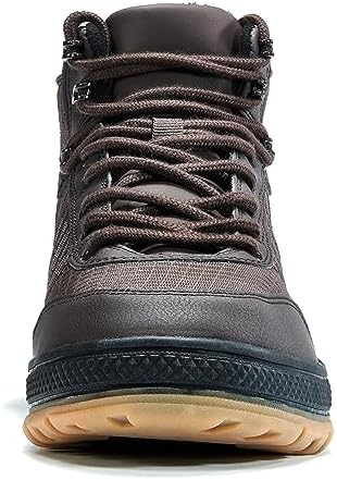 Wondamo Men's Snow Boots Lightweight Waterproof Winter Cold Weather Shoes