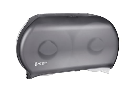 SJMR4000TBK - San Jamar Twin Roll Jumbo Tissue Dispenser