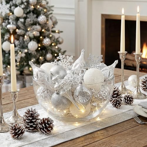 Valery Madelyn 50ct Christmas Tree Decorations Ball Ornaments Set