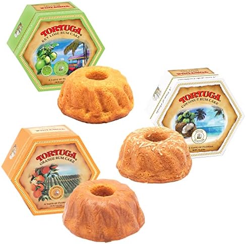 TORTUGA Taste of Florida Rum Cake Mix – 4 oz. - 6 Pack - The Perfect Premium Gourmet Gift