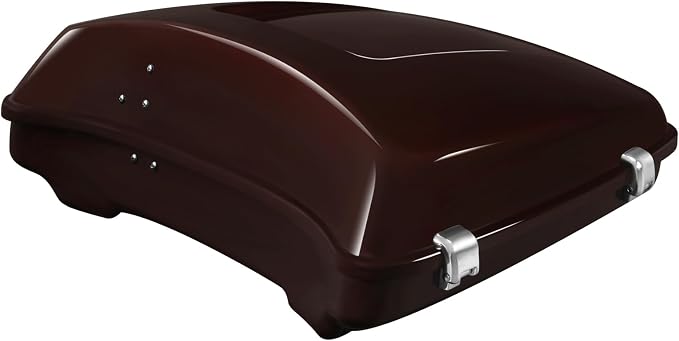 5.5" Razor Motorcycle Trunk W/Latch Key Fit For Harley 2014-2025 Touring CVO Road King Street Glide Electra Glide Ultra Limited Pack Midnight Crimson