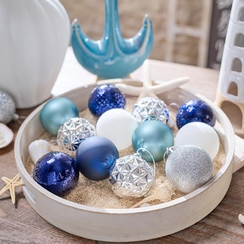 Valery Madelyn 50ct Christmas Tree Decorations Ball Ornaments 2.36 Inches