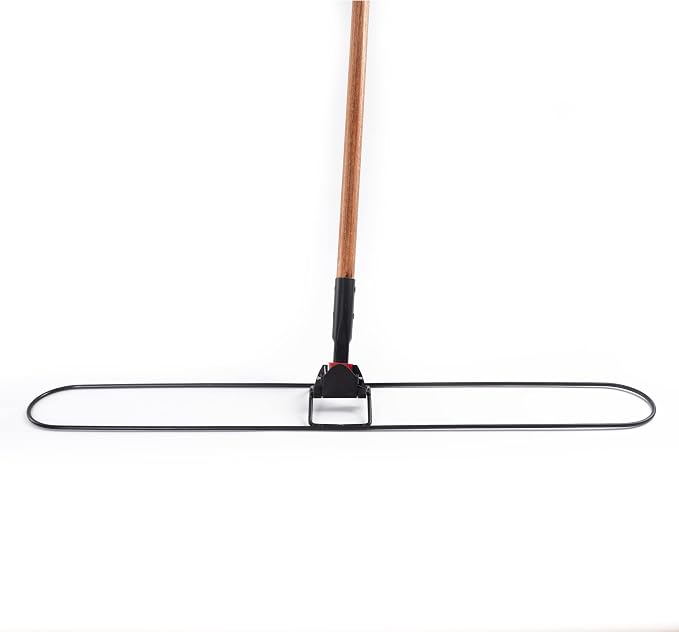 Matthew Cleaning Universal Commercial Clip-on Wire Industries Dust Mop Frame, 36 inch ( Pack of 3) Sold Seperately,Perfect for Floor Cleaning Home/Office/Lobby/Bathroom/Kitchen/Janitor