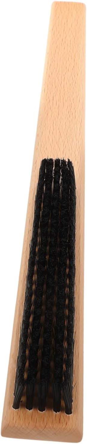 BESTYASH 4pcs Bristle Coat Brush Wood Handle Multipurpose Scrub Brush for Clothes Shoes and Home Cleaning Lint for Laundry Kitchen and Bathroom Use