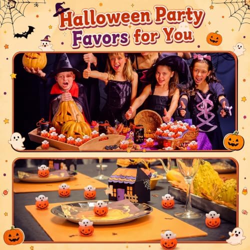 Thenshop 20 Pcs Halloween Pumpkin Ghost Trick or Treat Party Favors