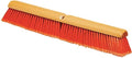 SPARTA 4501424 Flo-Pac Flagged Fine Floor Sweep, Polypropylene Bristles, 24" Block Size, 3" Bristle Trim, Orange (Case of 12)