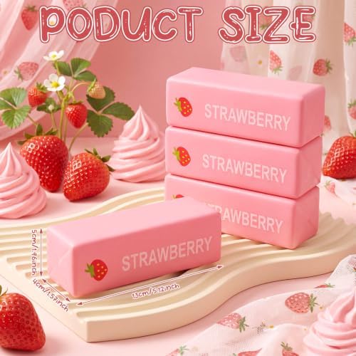 Meooeck 12 Pcs Strawberry Fidgets Balls for Adults Party Favors