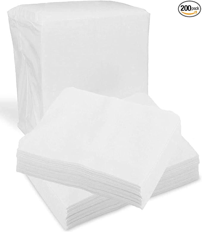 Disposable Dry Wipes 200 Count - Soft Disposable Washcloths for Adults, Sensitive Skin, Baby Care & Incontinence, Extra Large 9.5" x 13.5" Unscented Cleansing Cloths, Hospital Grade - by ProHeal