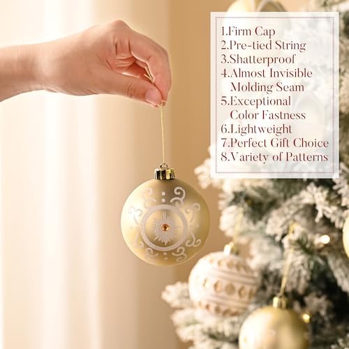 Valery Madelyn 16ct Christmas Tree Decorations Ball Ornaments 3.15 Inches