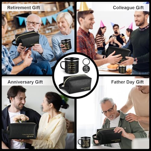 DERTE 12 Pcs Thank You Gifts for Men Employee Appreciation Gift