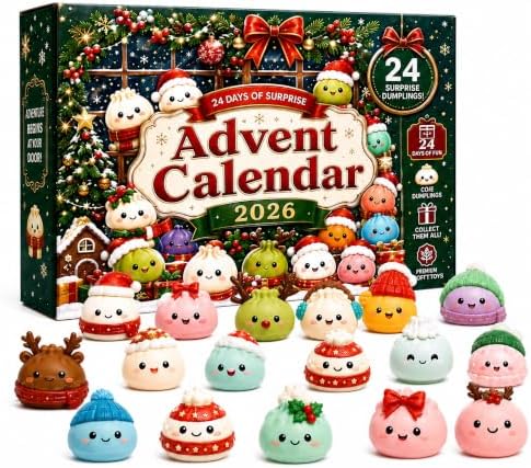 Christmas Squishies Advent Calendar 2029 Countdown for Adults