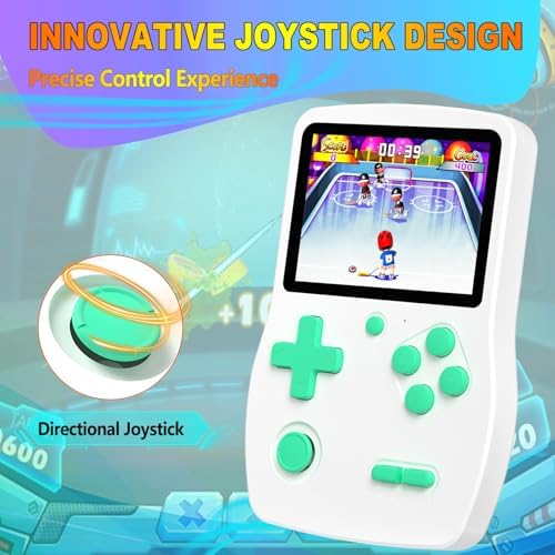 32 Bit Handheld Games for Kids Preloaded 139 Retro Video Games, White